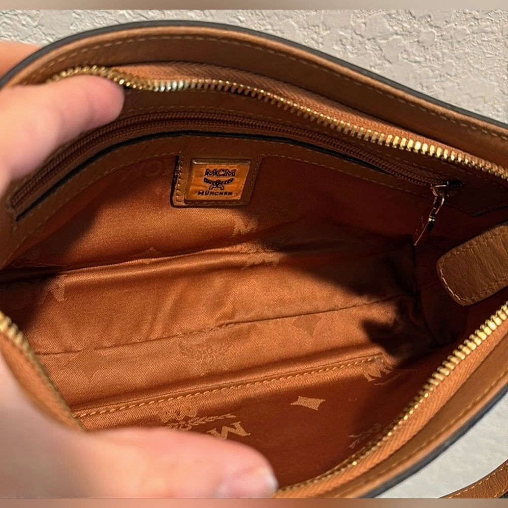SOLD SOLD SOLD SOLD MCM Mini Bag Cognac EUC - Picture 9 of 11